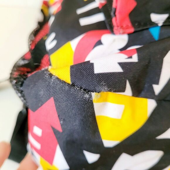 DISNEY PARKS EXCLUSIVE  Mickey Mouse Motif 16" Backpack Full Size READ - Picture 9 of 16